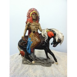 mounted-indian-with-war-bonnet