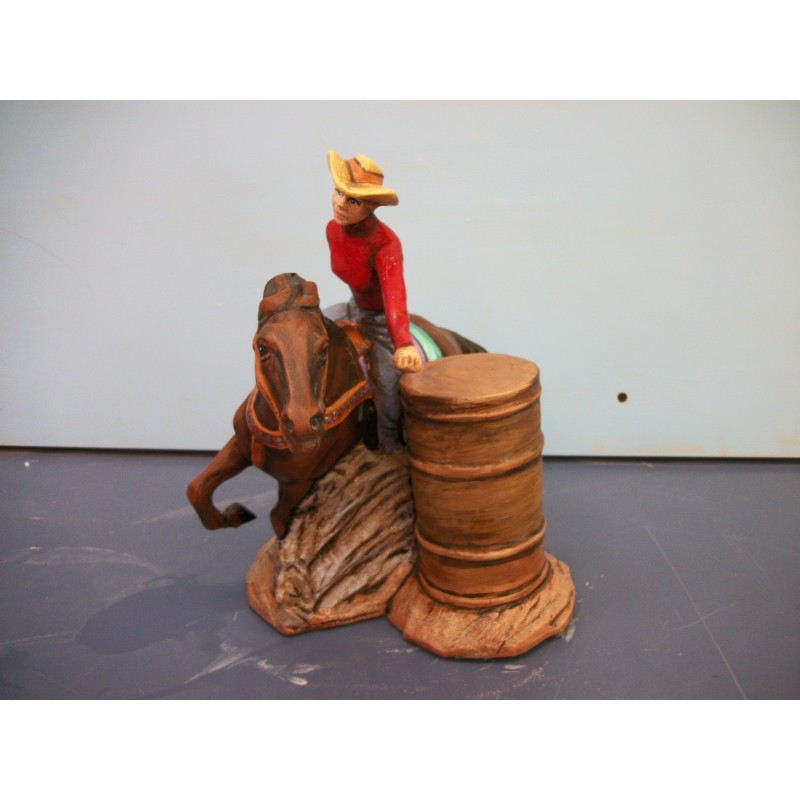 Horse Barrel Racer (CH-3)