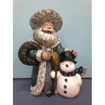 santa-with-snowman