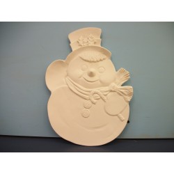 snowman-plate