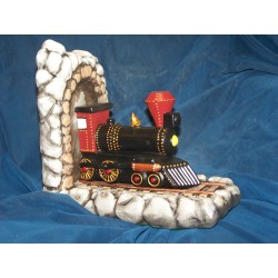 Train Tunnel Bookends SET OF 4 (TRA-2)
