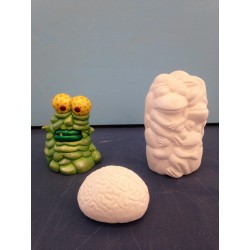 Slime Monster, Frogs and Brain