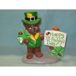 Bear Sign Happy St. Paddy's Day (BE-22)