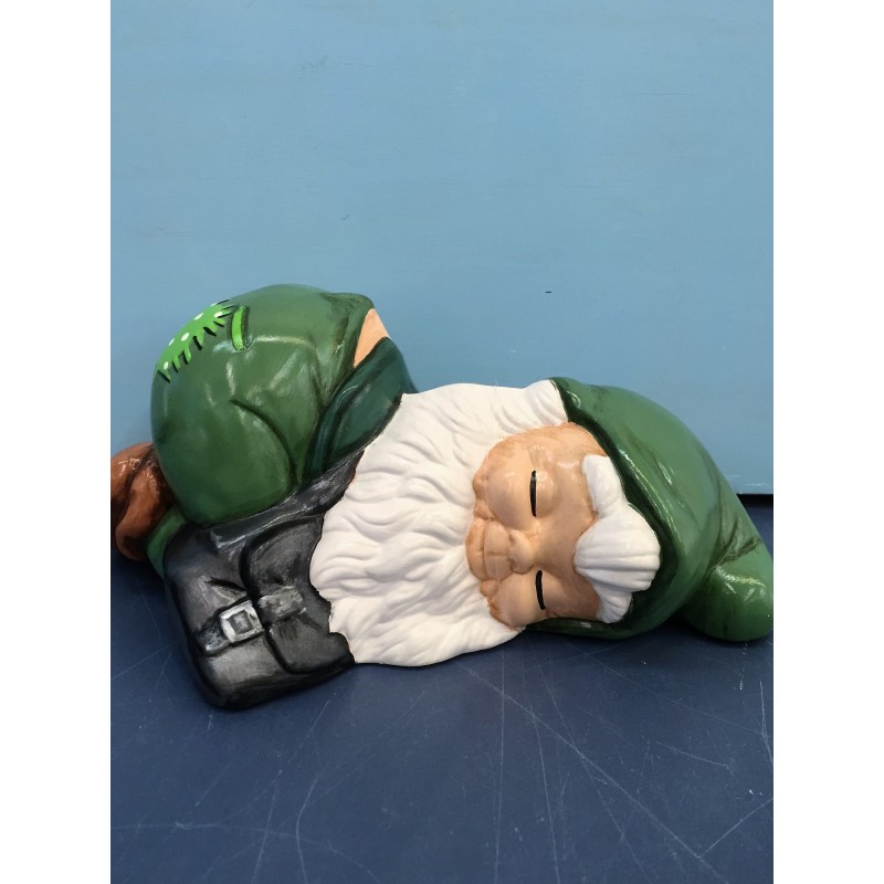 Gnome Sleeping on Belly (PLA-29)