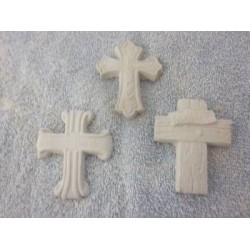 3 small crosses rejoice