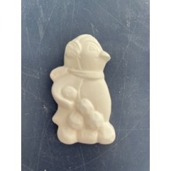 penguin with snowballs
