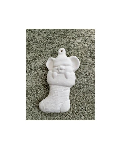 Mouse in Sock Ornament