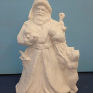 Santa Bear Peeking in Bag (A-4)