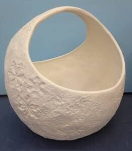 Snowflake Impressions Basket (CM-47)