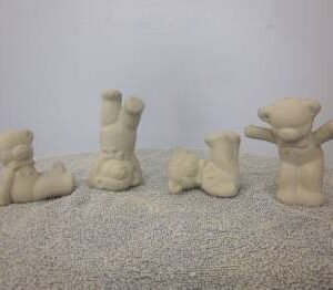 Bears Tumbling SET OF 4 (BE-73)