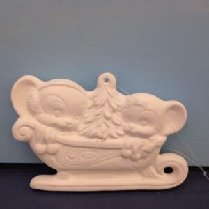 Mice in Sleigh (O-52)