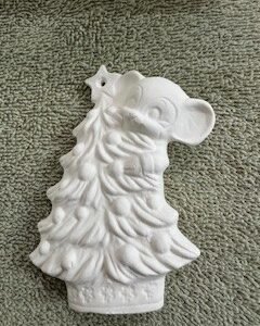 Mouse on Tree Ornament