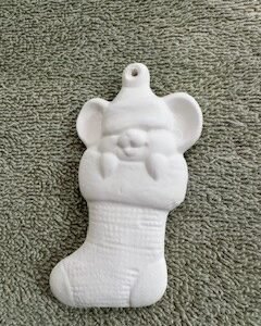 Mouse in Sock Ornament