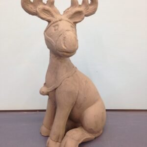 Reindeer Sitting Gare (R-3)