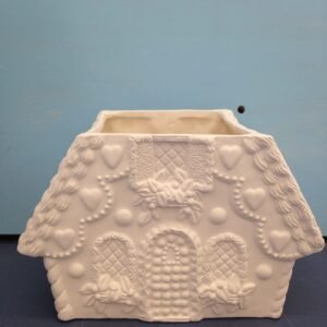 Gingerbread House Planter (PLA-106)