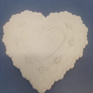 Valentine Heart  Lace with Flowers (VAL-18)